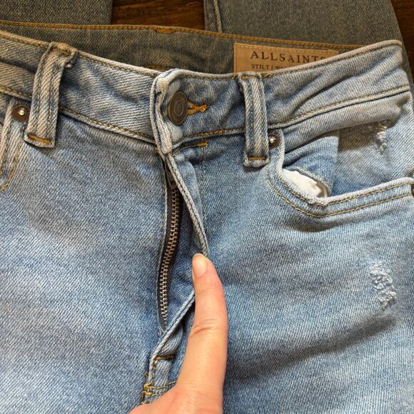 Allsaints Stilt Jeans - size 26 - Picture 4 of 6